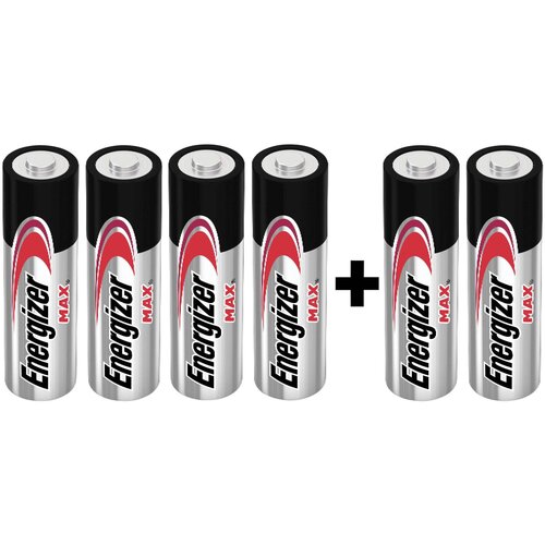 Energizer Max 4+2 mignon (AA)-baterija alkalno-manganov 1.5 V 6 kos, (20431050) Cene