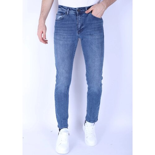 True Rise Kavbojke slim 146968695 Modra Slike