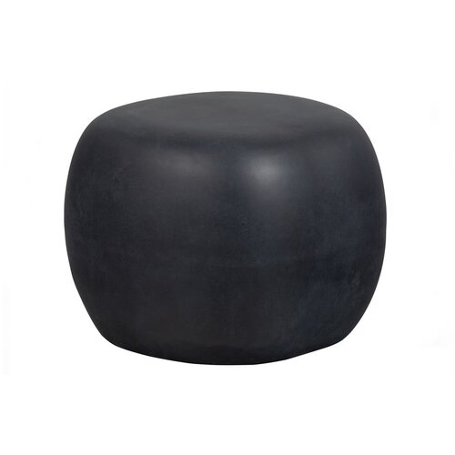 vtwonen Antracitno siva okrogla mizica ø 50 cm Pebble – Cene
