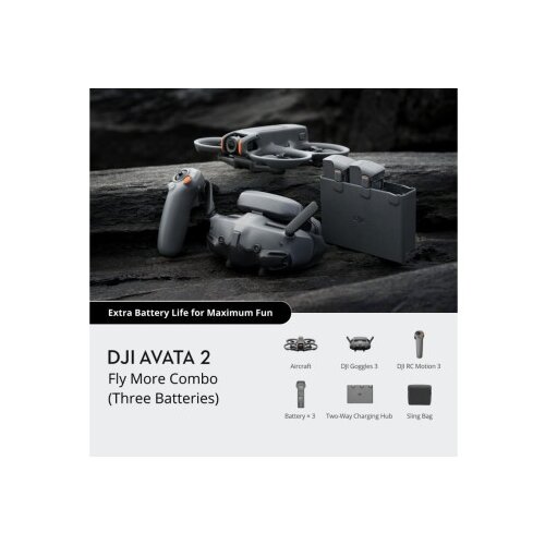 Dji Avata 2 Fly More Combo Dron ( CP.FP.00000151.01 ) Slike