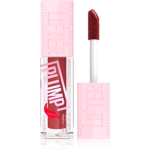 Maybelline Lifter Plump sijaj za ustnice z učinkom povečanja odtenek 006 Hot Chili 5,4 ml Cene