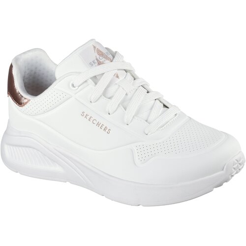 Skechers Ženske patike Uno Lite - Shimmer Along, 177291-WHT, Bele Cene