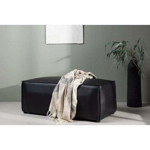 Venture Home puf Palermo 119 &amp;times; 47 &amp;times; 59 cm, crna Slike