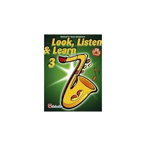 Hal Leonard Look, Listen & Learn 3 Tenor Saxophone Nota