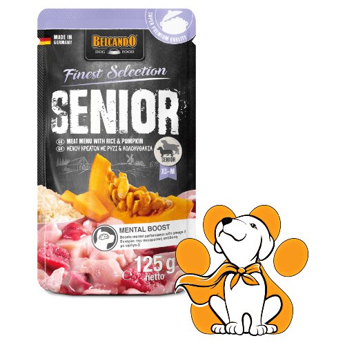 Belcando Finest Selection Senior Meat Menu With Rise&Pumpkin 125g,Za Starije Pse Cene