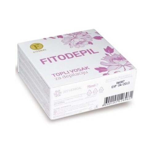Fitogal Fitodepil vrući vosak za depilaciјu 75g Slike