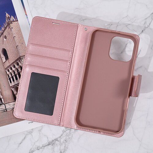  Maska za iPhone 16 Pro Max na preklop Hanman Mill roze Cene