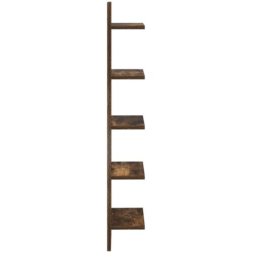  Zidna polica Dimljeni hrast 22 x 15 x 100 cm - Dimljeni hrast 1 22 x 15 x 100 cm (5 etaža) Slike