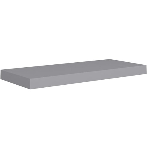 Maison Chic Stenska polica - Viseča Polica siva 60x23,5x3,8 cm MDF, (21784733) Slike