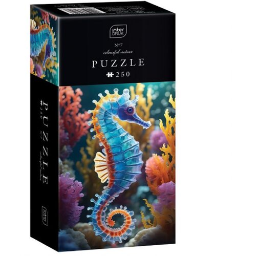 Puzzle 250 KOM COLORFUL NATURE 7 SEA HORSE INTERDRUK Cene