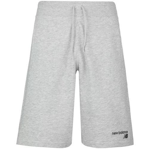 New Balance Sportske hlače siva / crna
