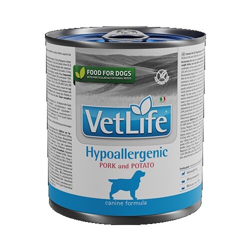 Farmina vet life veterinarska dijeta dog hypoallergenic pork & potato 300g Cene