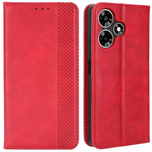 INORCO Za Tecno Camon 18/18 P telefon denarnica stojalo torbica PU usnje PLines vtisnjen ovitek s trakovi, (22036413) Slike