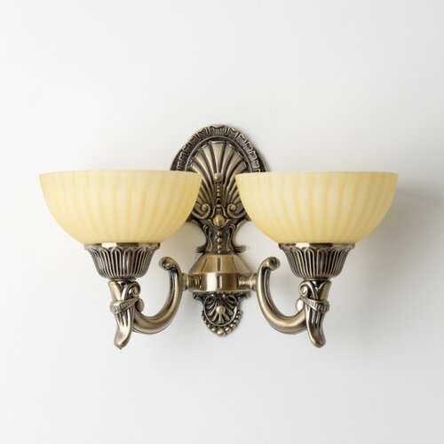  Brilagi - Zidna lampa CLASSIC 2xE27/60W/230V mesing Slike