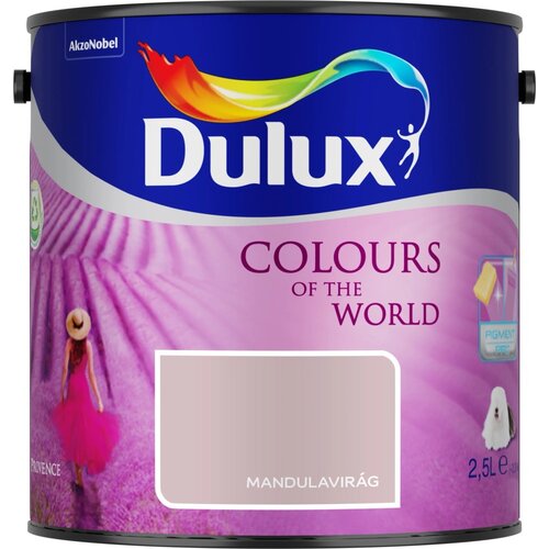 DULUX pralna zidna barva colours of the world almond blossom 2,5 l Cene