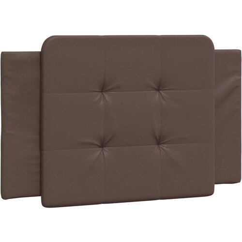 vidaXL Jastuk za uzglavlje smeđi 80 cm od umjetne kože Cene