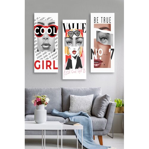 Wallity Set slika MDF0013, 3 dijela Cene