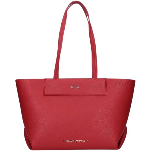 Armani Exchange Torbe Shopping Bag Rdeča Cene