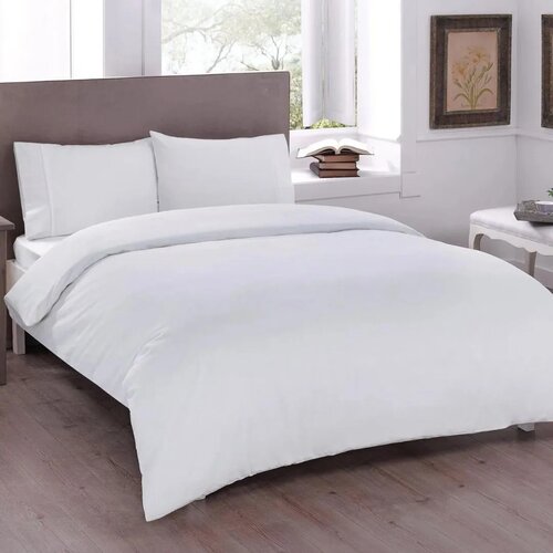 Tac Set posteljine Basic, 160x220cm, Beli Cene