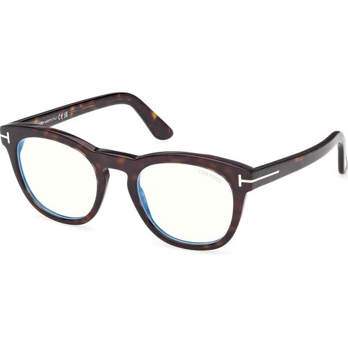 Tom Ford Mu&amp;scaron;ki okvir za dioptrijske naočare Blue block 0FT6081-B 5251, Smeđi Slike