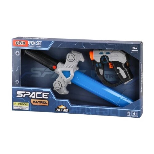 Ozzo Space patrol, igračka, set 2u1, mač i pištolj Cene
