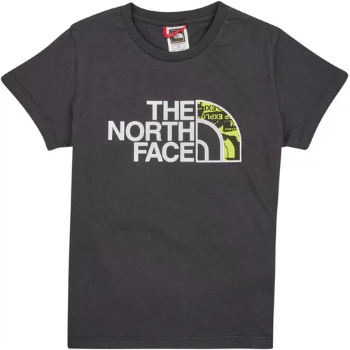 The North Face Majice s kratkimi rokavi Boys S/S Easy Tee Črna
