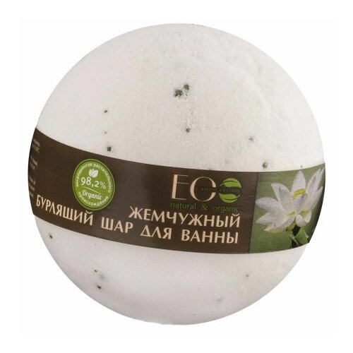 ECO LABORATORIE &amp;Scaron;umeća kugla za kupanje sa cvetom lotusa i palmaroza 220g Slike