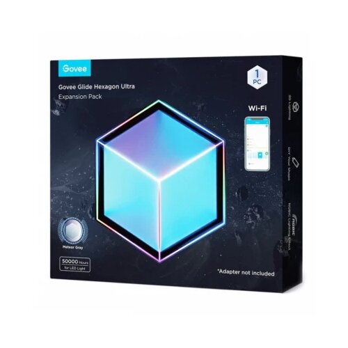 GOVEE Glide Hexagon Light Panels Ultra Expansion Pack Cene