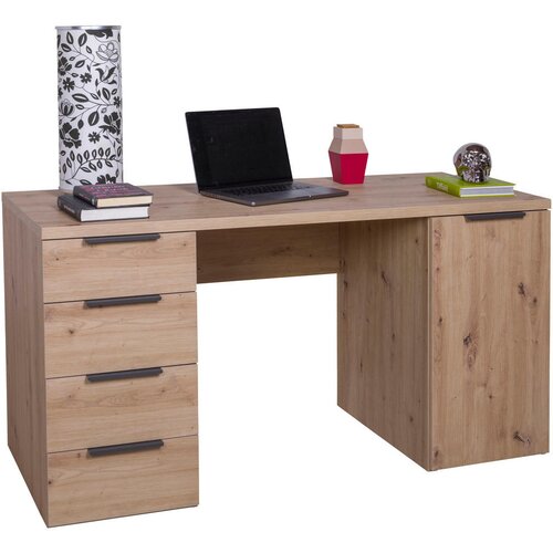 CARRYHOME pisalna miza leseni material Slike