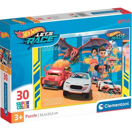 Clementoni Hotwheels 30-delni Supercolor puzzle - Cene