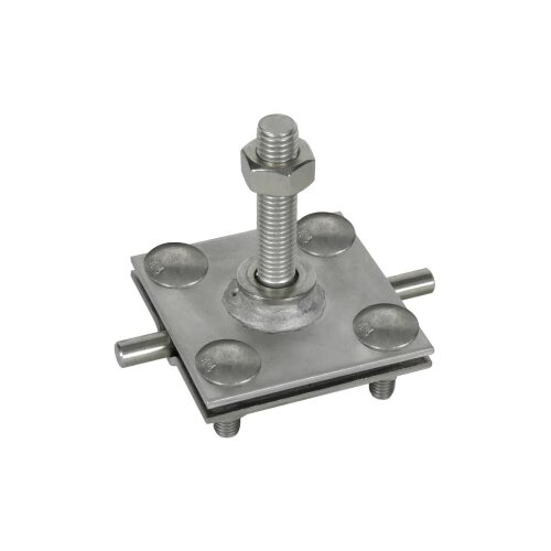 DEHN Priključni terminal za fiksnu točku uzemljenja M12 za Rd 7-10/Fl30-40mm StSt (V4A) 478149 AK 7.10 FL40 GBM12X55 V4A pribor za montažu Slike