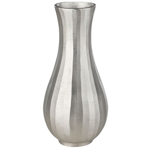 Eglo 421053 - Metalna vaza ABUCAY 28,5x13 cm srebrna Slike