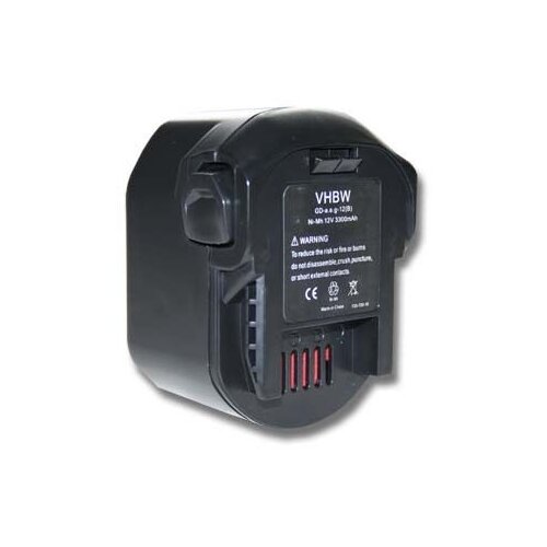 VHBW Baterija za AEG B1214G / B1215R / B1220R, 12 V, 3.3 Ah Slike