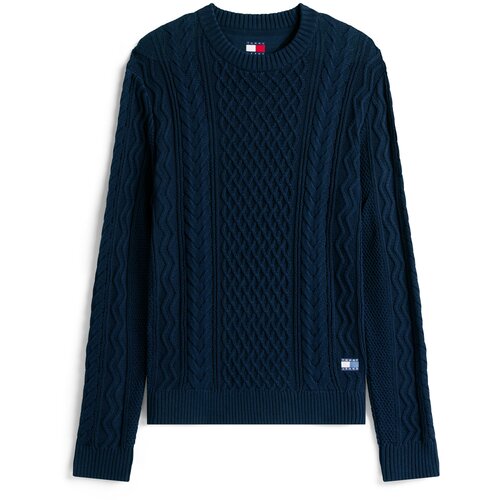 Tommy Jeans Pulover mornarska Slike