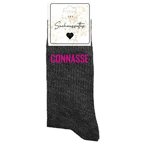 Les Sachoussettes Nogavice Connasse Črna Cene