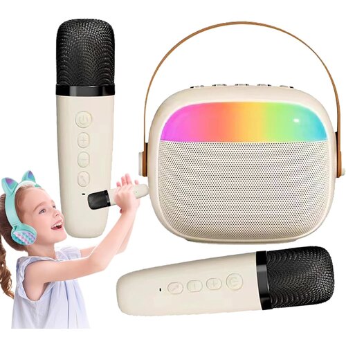 Generic mini karaoke aparat za otroke in odrasle, prenosni karaoke aparat, bluetooth zvočnik, (21124676) Cene