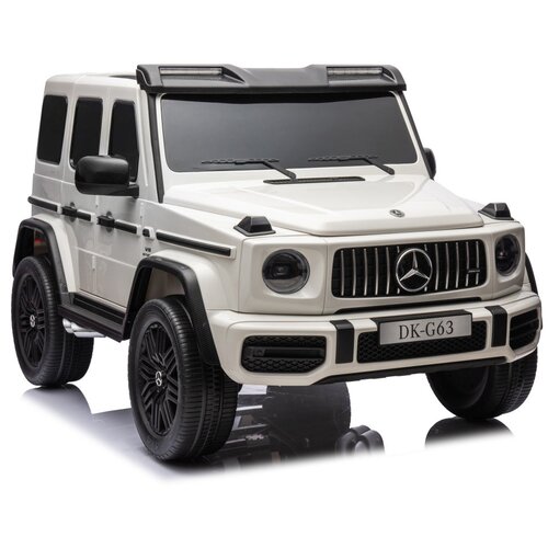 Licencirani auto na akumulator Mercedes Benz G63 AMG XXL 4x4 - dvosjed - bijeli Cene