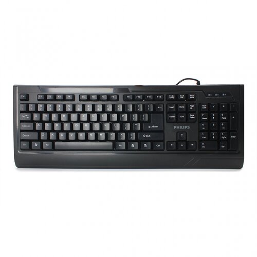 Philips tastatura K204 crna Cene