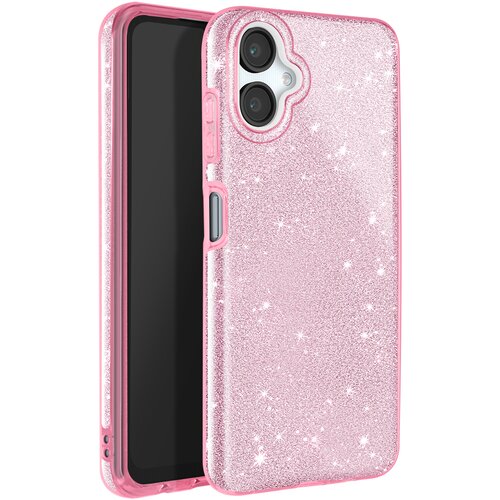 AVIZAR Ohišje z bleščicami za Samsung Galaxy A06 Odporen na udarce Glitter, Rose clair, (5000011862) Cene