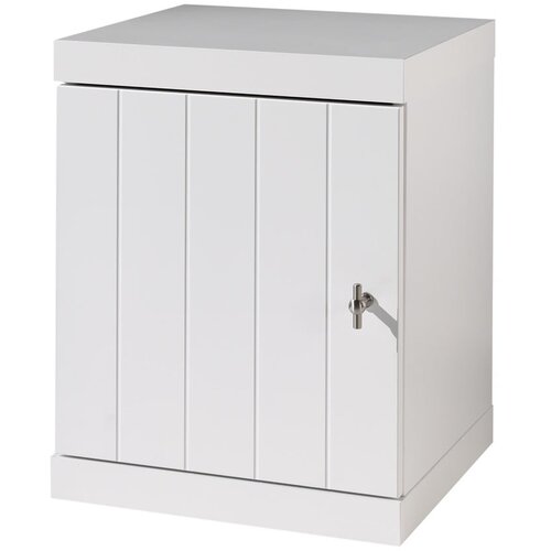 Vipack Bijeli dječji noćni ormarić Robin &amp;scaron;irine 44 cm Slike