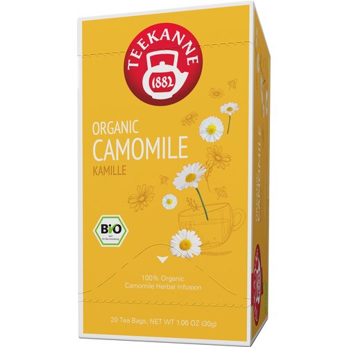 Teekanne Bio Organic Camomile - 20 dvoprekatnih vrečk Slike