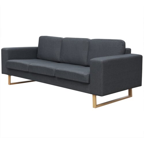  Trosjed/Sofa Tkanina Tamno Sivi Cene