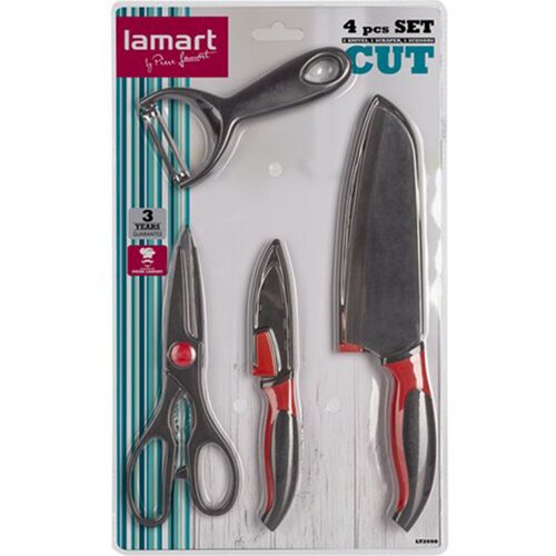 Lamart Set noževa i makaze 4 u 1 LT2098 KUH00075 Slike