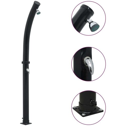  Tuš crni 214 cm 20 L Cijene