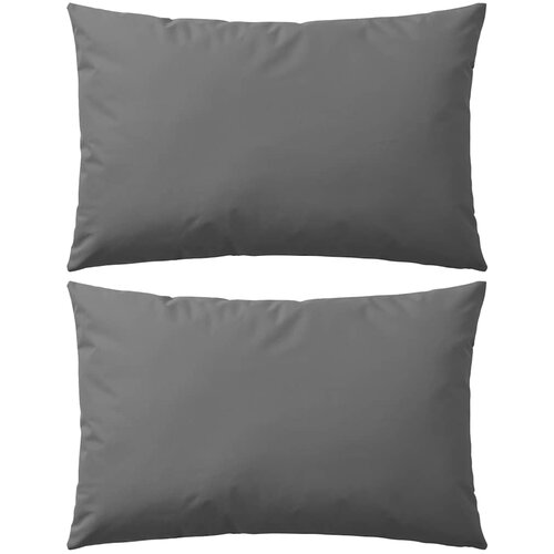  Vrtni jastuci 2 kom 60 x 40 cm sivi Cene