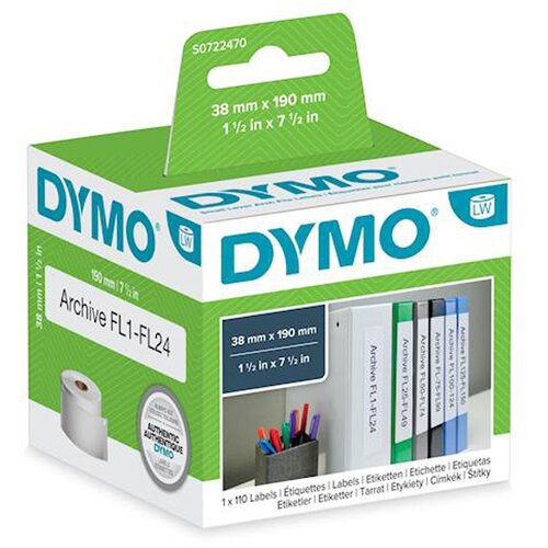 Dymo etikete lw male - za registratore 1/1 ( DY72247 ) Cene
