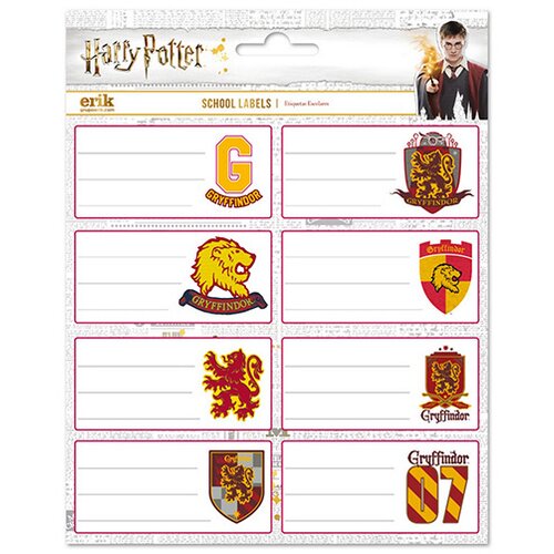 Grupo Erik Editores S. L. Harry Potter - Nalepnice set 8 - Harry Potter, Gryffindor Cene