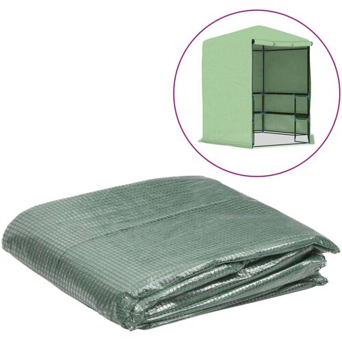 vidaXL Nadomestno pokrivalo za rastlinjak 6,5 m&sup2; 255x255x194 cm zeleno Cene