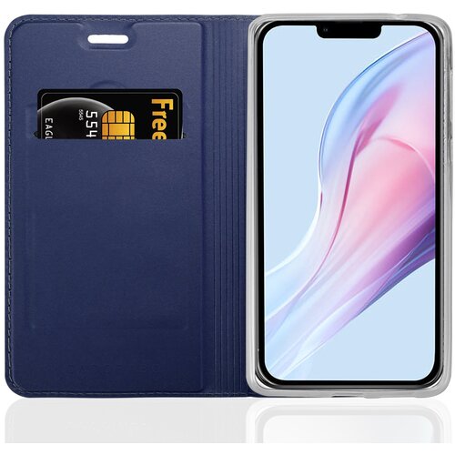 Cadorabo Ohišje, združljivo z Apple iPhone 13 MINI v klasična temno modra - Zaščitni ovitek z magnetnim zapiranjem, stoječo funkcijo in režo za kartice, (20558575) Cene