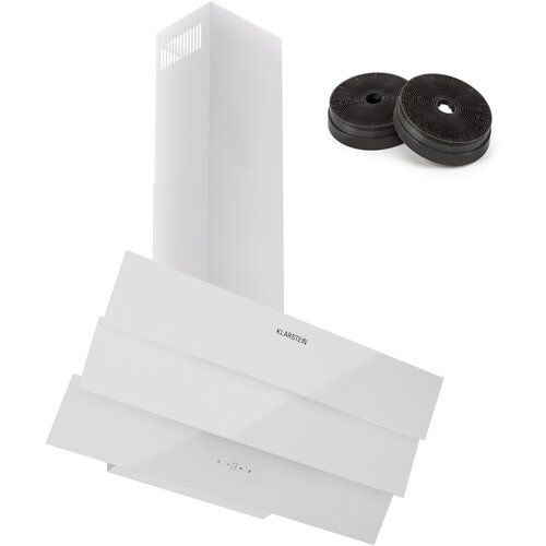 Klarstein Antonia 90, napa 90 cm, 247 m&amp;sup3;/h, upravljanje na dodir, EEK A++, staklo Slike